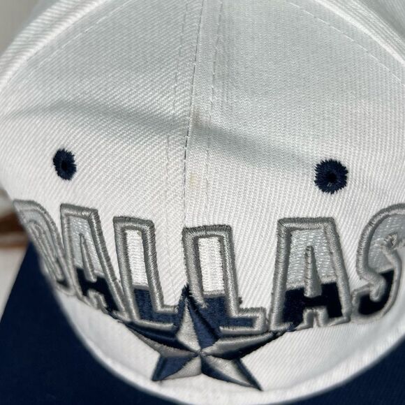 Dallas City Dallas Cowboys World Best Cap Snap Back White/Blue - Picture 8 of 10